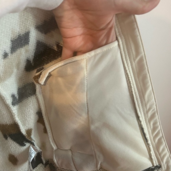 Columbia Beige Western Print Womens Zip Up Winter Warmth Zip Up Size XS - Picture 7 of 9